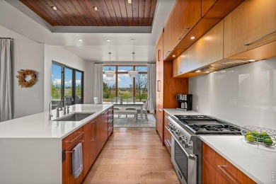 Sleek, custom contemporary set directly on the fairways of - photo 13
