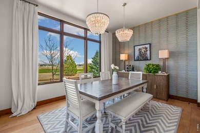 Sleek, custom contemporary set directly on the fairways of - photo 17