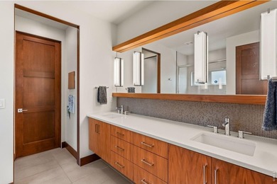 Sleek, custom contemporary set directly on the fairways of - photo 26