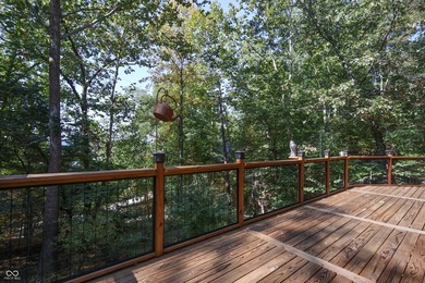 Custom red oak timber-frame home with Lake Monroe views, located - photo 6