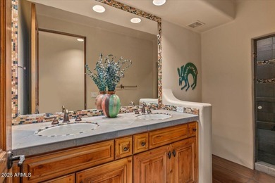 This spectacular custom home by Lee Hutchison is a true desert