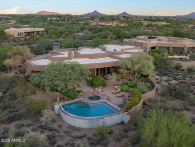 This spectacular custom home by Lee Hutchison is a true desert