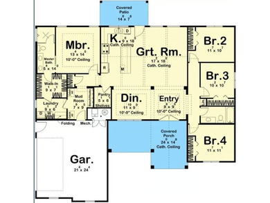 This 1,925 sq. ft. home features an open floor plan with a - photo 6