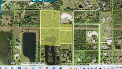 (private lake, pond, creek) Acreage For Sale in Punta Gorda Florida