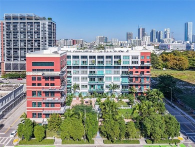 A truly rare offering, this authentic industrial loft at Parc