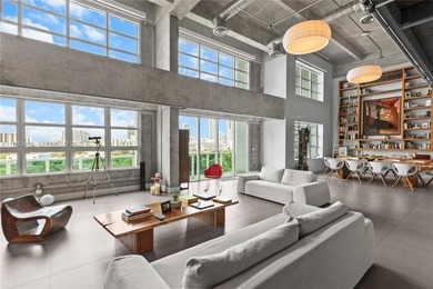A truly rare offering, this authentic industrial loft at Parc