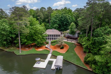 If you're looking for a ONE OF A KIND setting with PRIVACY, in - Lake Home For Sale in Greensboro, Georgia