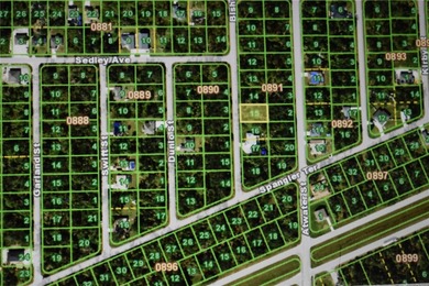 Port Charlotte Waterway Lakes Area Lot For Sale in Port Charlotte Florida