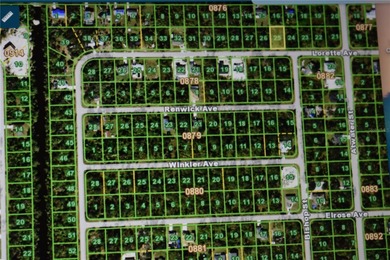 Port Charlotte Waterway Lakes Area Lot For Sale in Port Charlotte Florida