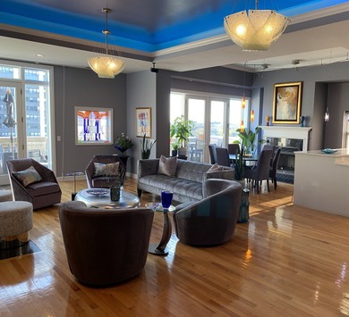 Rarely available approx. 3,500 sq ft on one-floor penthouse in