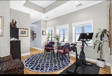 Rarely available approx. 3,500 sq ft on one-floor penthouse in