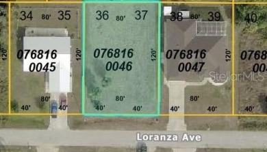 Northport Waterway Lakes and Canals Lot For Sale in North Port Florida