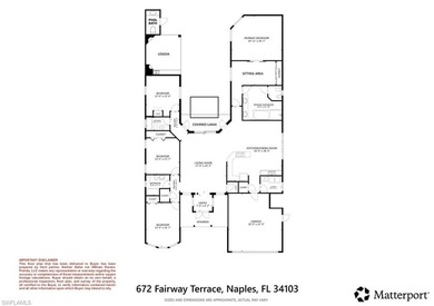 This exceptional single story Moorings residence offers a - photo 40