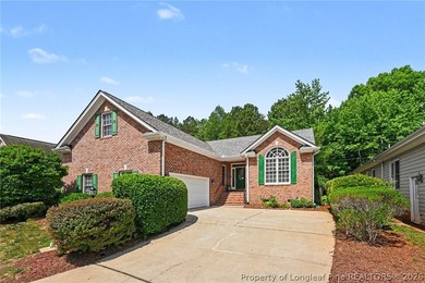 Rare main-level living in Treyburn with private wooded views and - photo 1