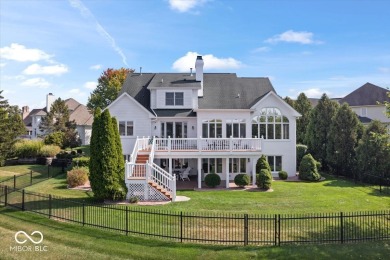 (private lake, pond, creek) Home Sale Pending in Carmel Indiana