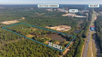 (private lake, pond, creek) Acreage For Sale in Crestview Florida