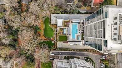 Set above the Buckhead skyline, this refined residence at The