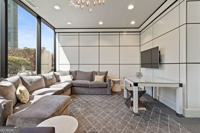 Soak in spectacular skyline views from this light-filled