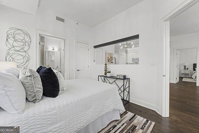 Soak in spectacular skyline views from this light-filled