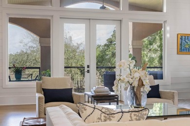 Custom-built waterfront estate on 5.25 private acres with