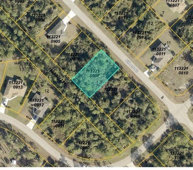 Northport Waterway Lakes and Canals Lot For Sale in North Port Florida