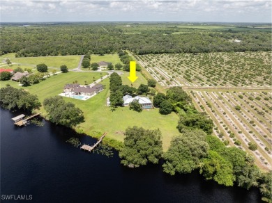 Caloosahatchee River - Hendry County Home For Sale in Fort Denaud Florida