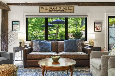 Overlooking the Piscataqua River, this extraordinary post and - photo 33
