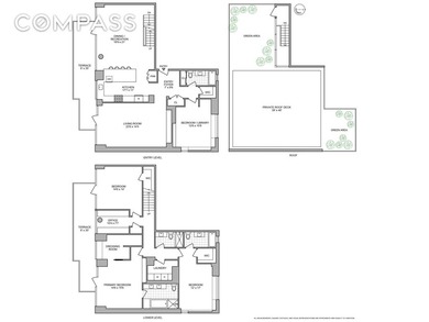This unique, sun-drenched, triplex penthouse home has 4 bedrooms - photo 22