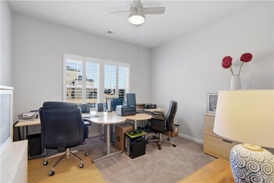 This refined ranch-style residence in Calhoun offers an