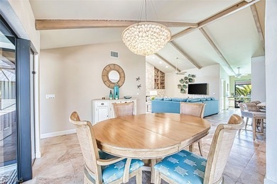 Cool, calm, and coastal, this beautiful island-inspired home is