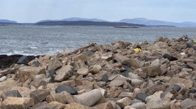 Large bold oceanfront parcel on the west facing shore of - photo 1