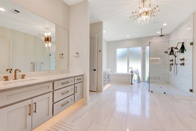 Luxury custom home in Heath, TX with soaring ceilings, walls of - photo 16