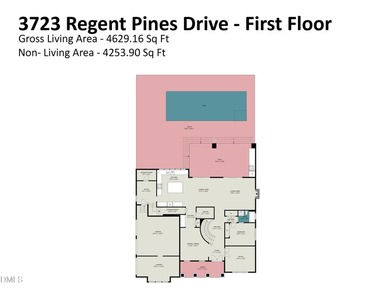 Welcome to 3723 Regent Pines Dr in New Hill, where luxury - photo 49