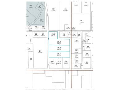 3.44 acres with 2 additional 3.44 acre parcels and the 1.81 on - photo 2