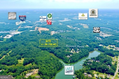 Lake Acreage For Sale in Gainesville, Georgia