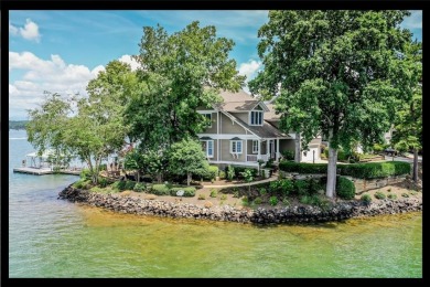 An extraordinary location on *the* point lot in Spinnaker Cove - Lake Home For Sale in Salem, South Carolina