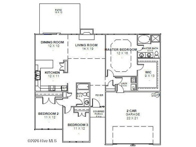 ''Vienna 1583'' floor plan in the ''new'' Atlas Valley Phase of - photo 5
