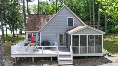 Take in sweeping views of Sebago Lake from the porch, dock, deck - photo 3