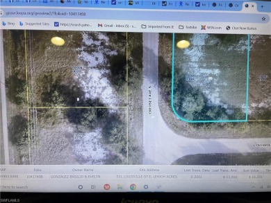 Lehigh Acres Area Lot For Sale in Lehigh Acres Florida