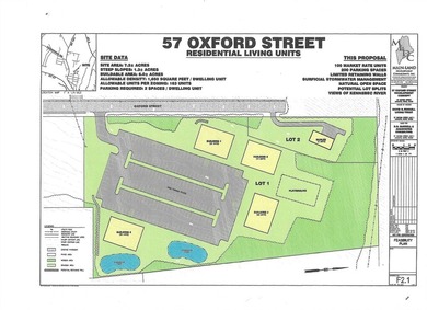 Total 7.3 ac. development site with Kennebec River views, @ the - photo 1