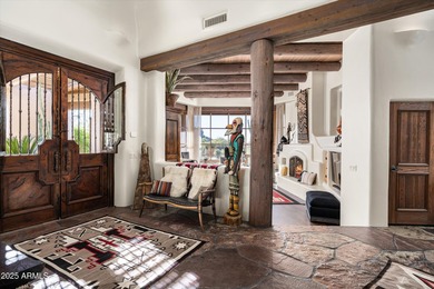 Tucked away in a serene and sequestered setting, meandering over