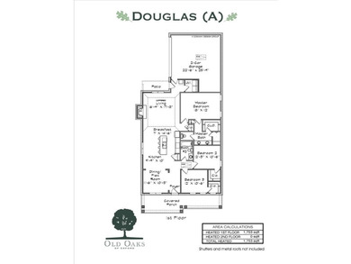 Popular Douglas A plan with 3 main level beds & 2 full baths! - photo 2