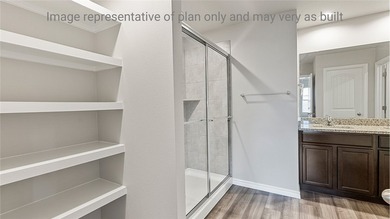 The Texas Cali plan is a single-story, 4-bedroom, 2-bathroom - photo 23