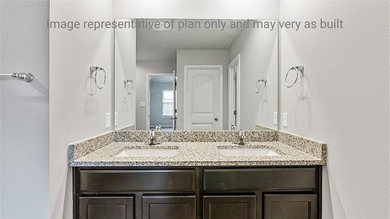 The Texas Cali plan is a single-story, 4-bedroom, 2-bathroom - photo 25