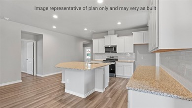 The Kingston plan is a single-story, 4-bedroom, 2-bathroom home - photo 11