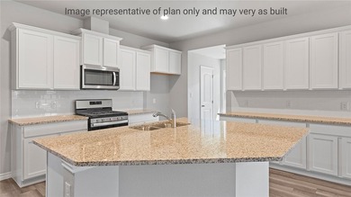 The Kingston plan is a single-story, 4-bedroom, 2-bathroom home - photo 13