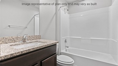 The Kingston plan is a single-story, 4-bedroom, 2-bathroom home - photo 18
