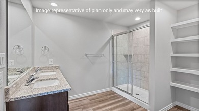The Kingston plan is a single-story, 4-bedroom, 2-bathroom home - photo 29
