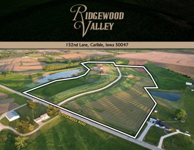 (private lake, pond, creek) Acreage For Sale in Carlisle Iowa