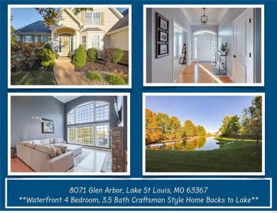 (private lake, pond, creek) Home Sale Pending in Lake Saint Louis Missouri